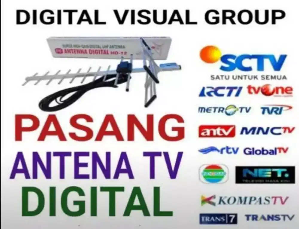 Ahli Pusat Pasang Antena TV Digital