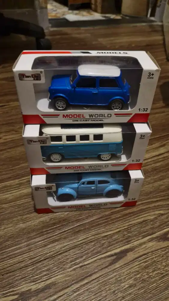Miniature mobil borongan