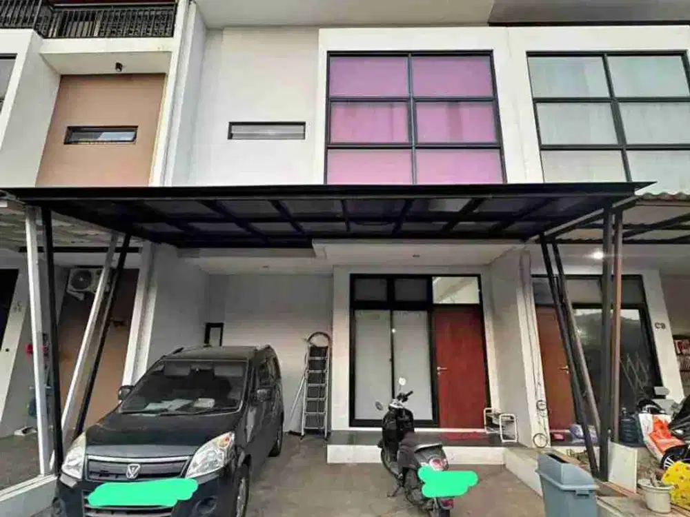 Dijual rumah 2 lantai cluster dekat stasiun jurang Mangu upj Bintaro