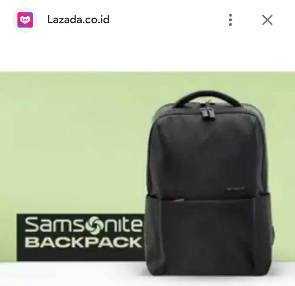 NEW SAMSONITE BACKPACK