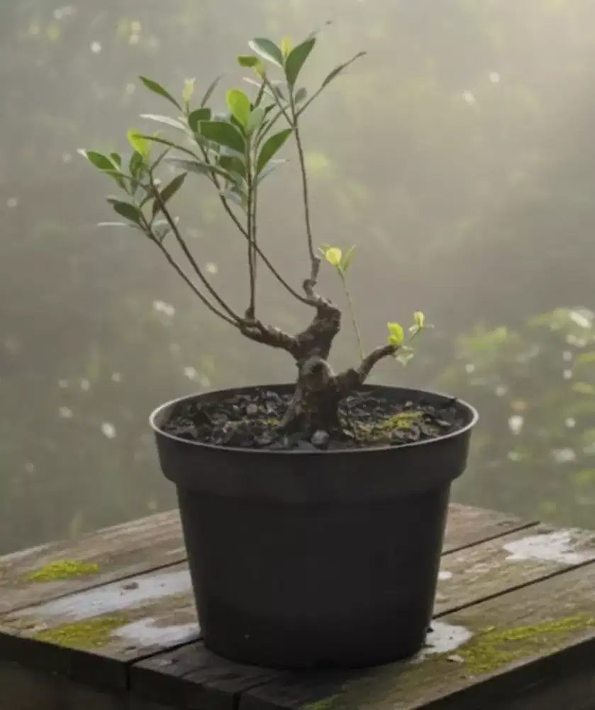 Bahan bonsai beringin kimeng