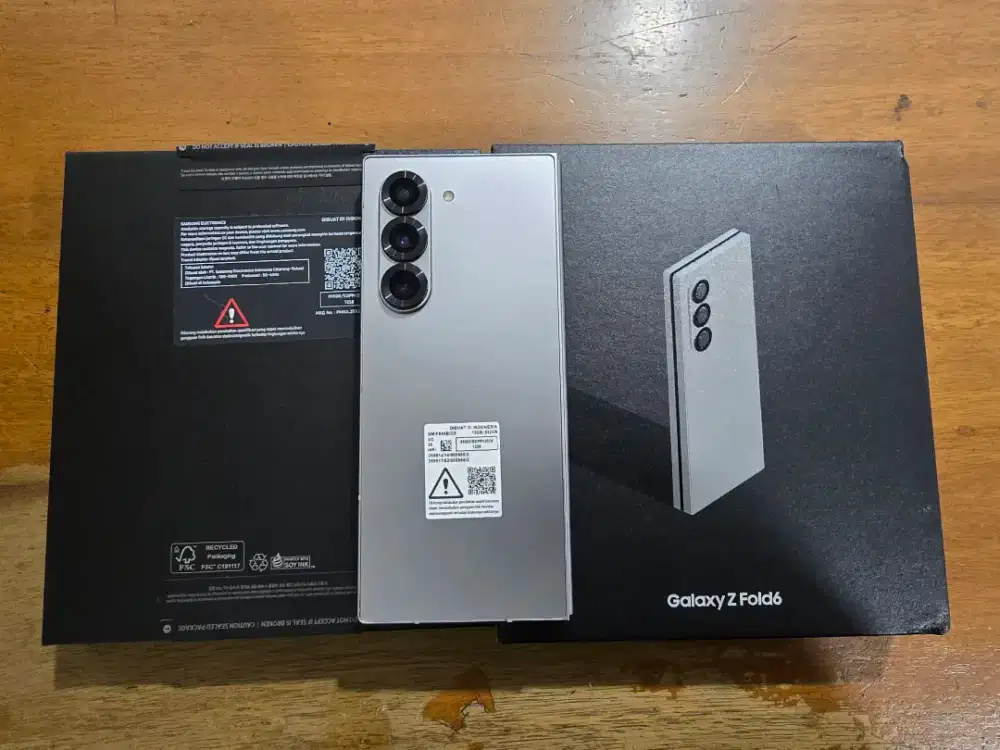 SAMSUNG Z FOLD 6 512GB MULUSSS RESMI INDO NORMAL AMAN MANTAP