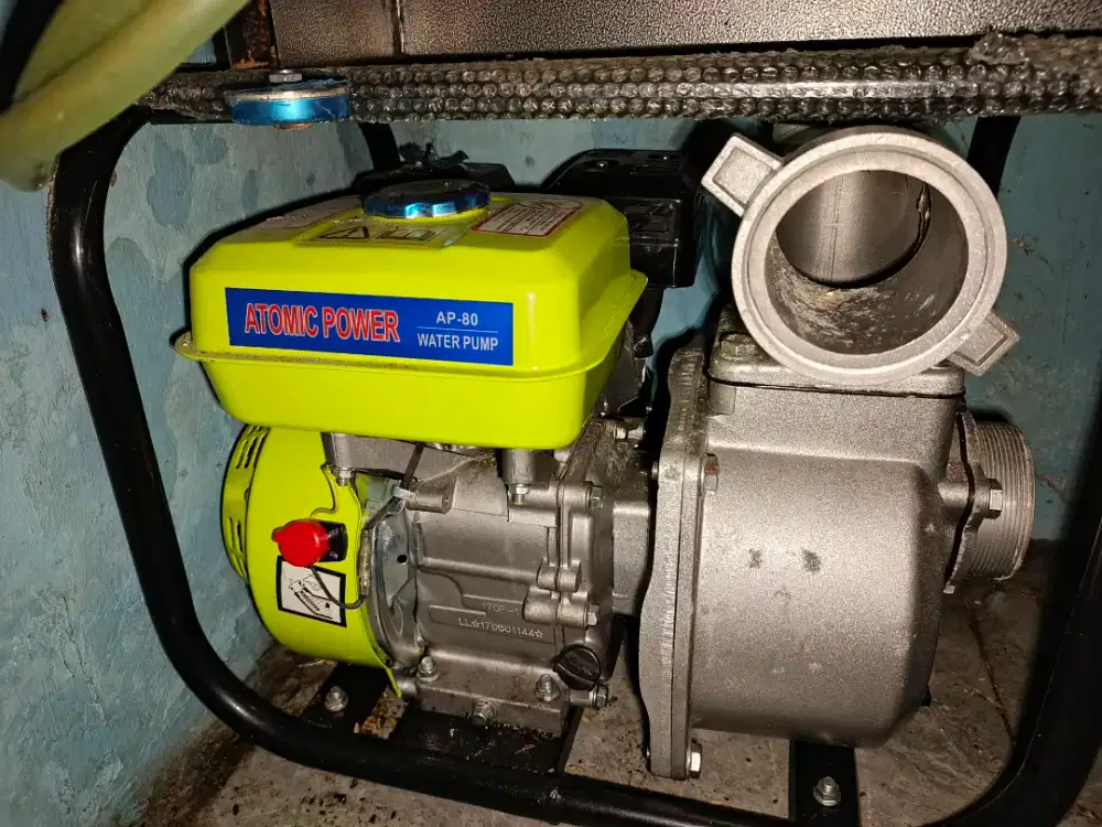Pompa air  msih baru