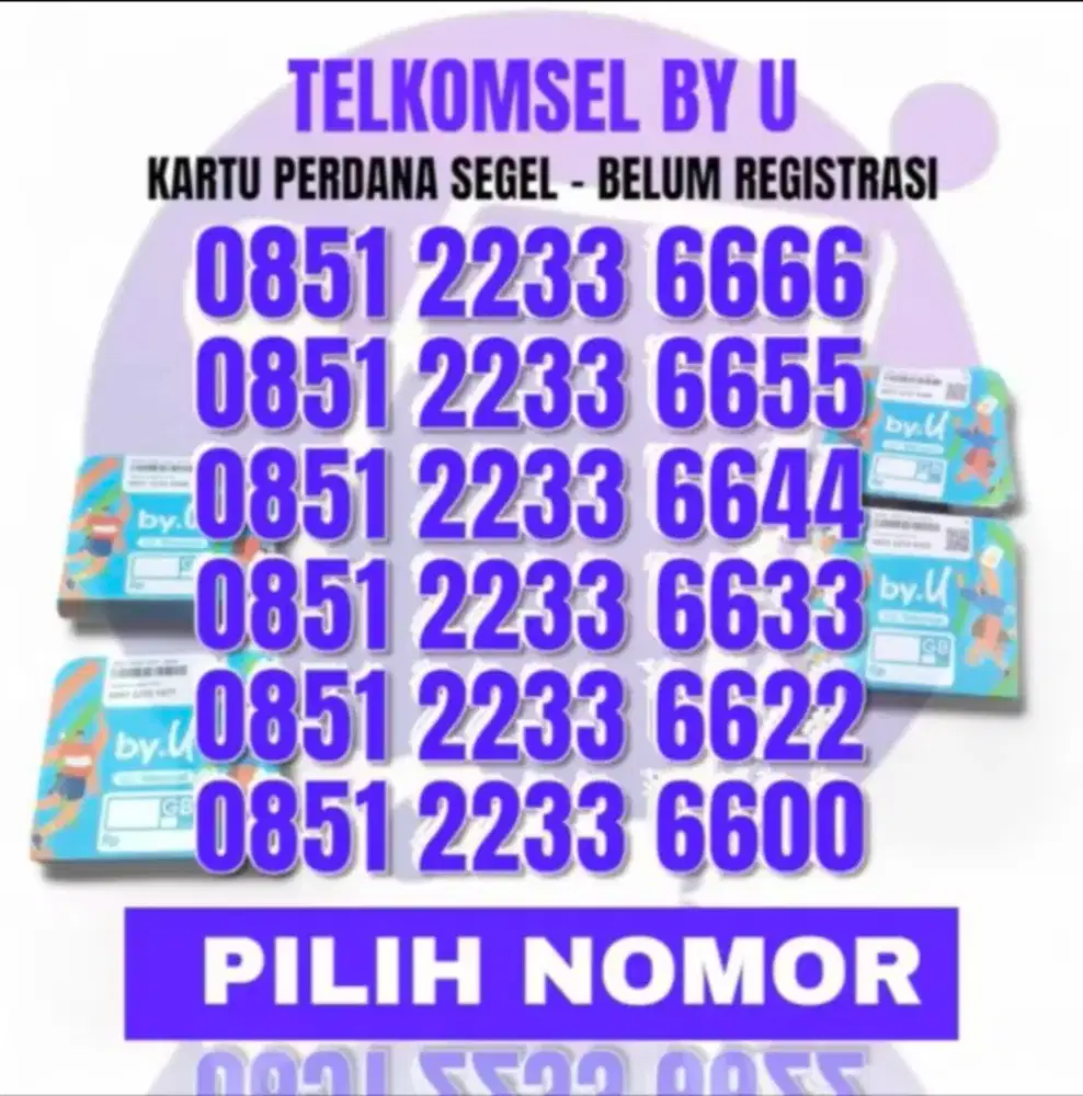 Cek Kartu Perdana Telkomsel By U Segel Belum Aktif | Nomor Cantik deng