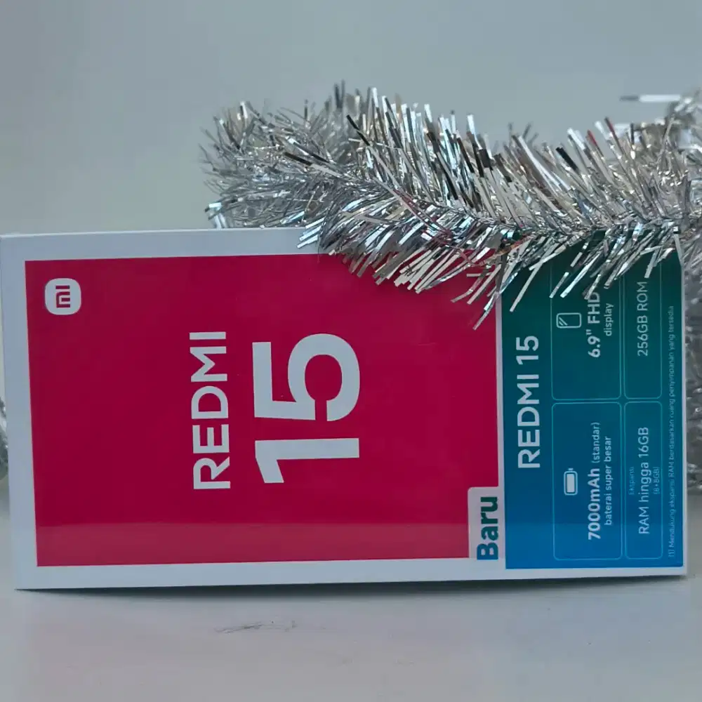 PROMO NEW REDMI 15 GARANSI XIAOMI INDONESIA!! BISA KREDIT TANPA DP!!
