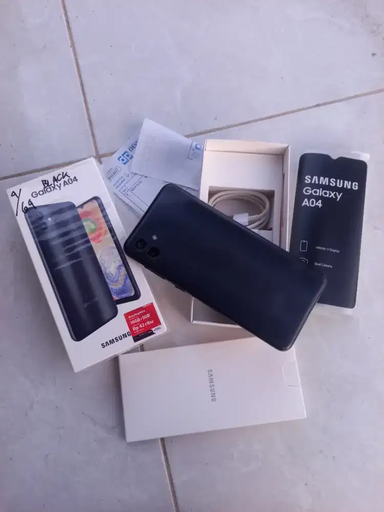 Samsung A04 4/64 Lengkap