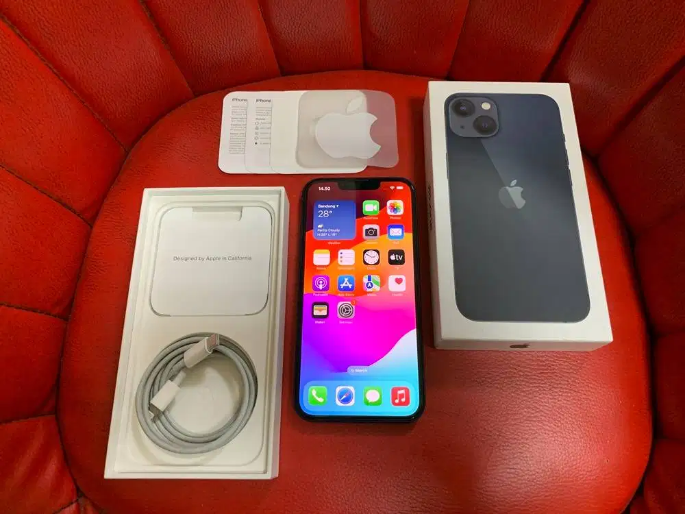 iPhone 13 128gb Midnight iBox Digimap Fullset Original