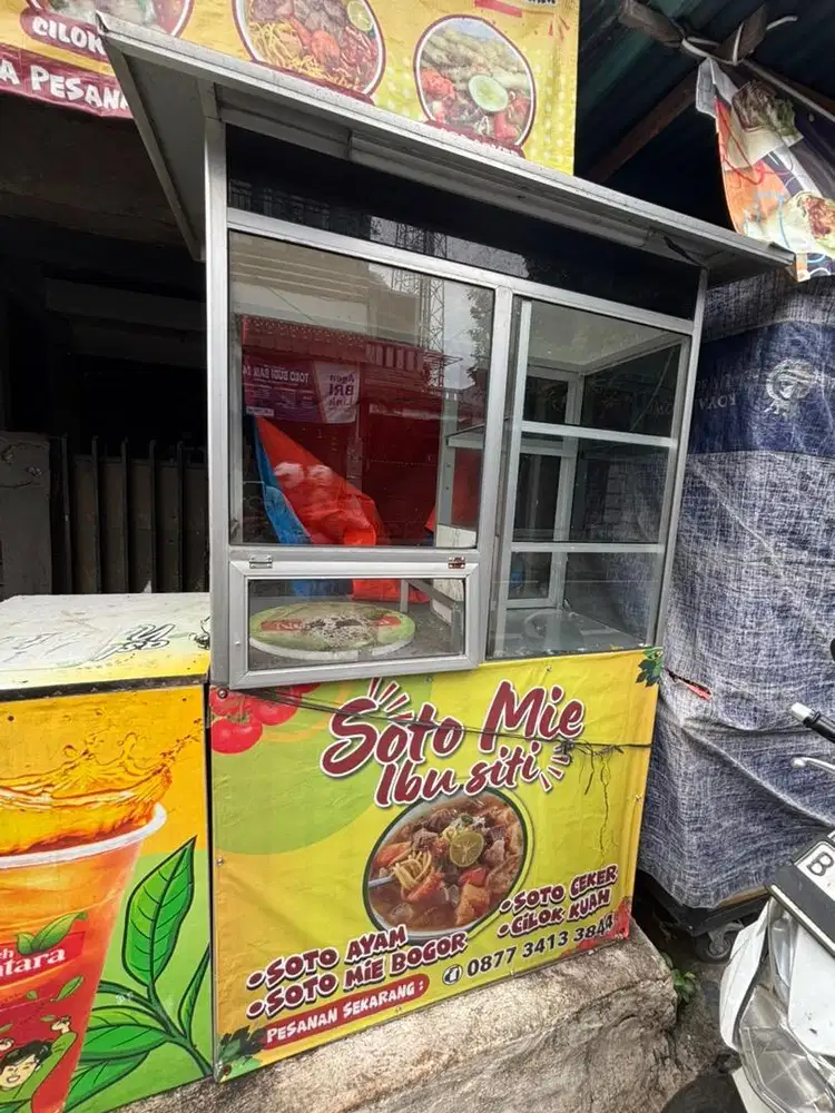 Di jual etalase baso,etalase soto,etalase mie ayam