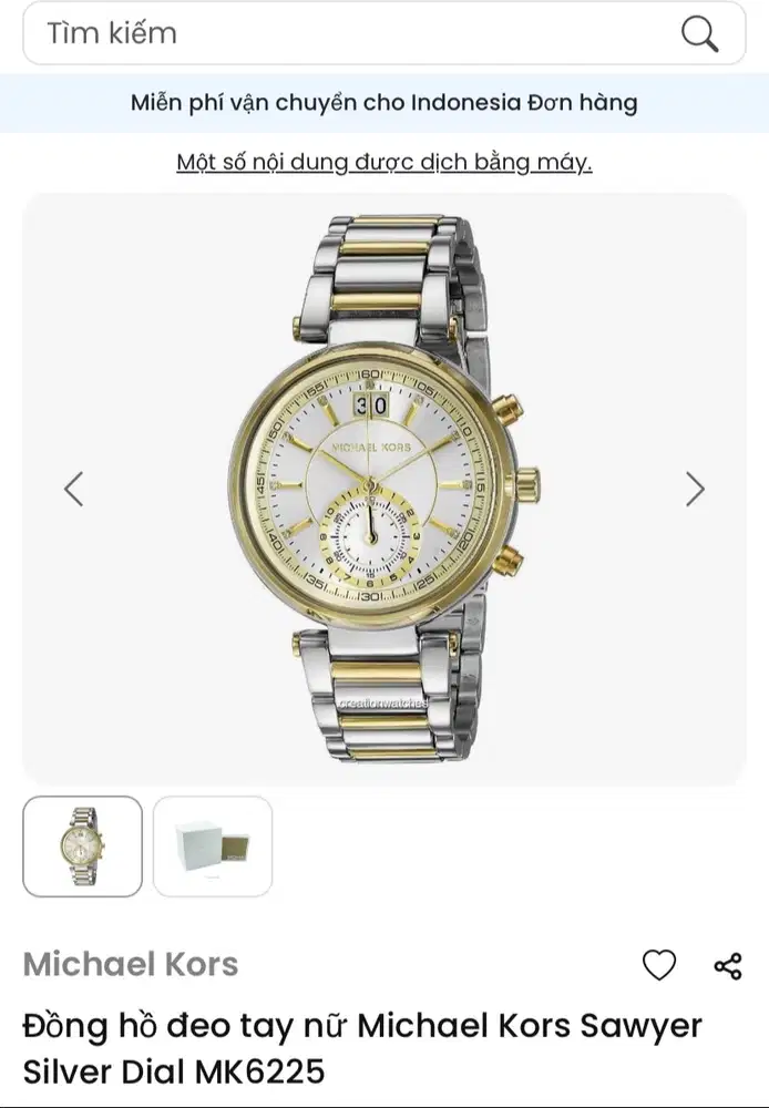 Jam tangan Michael Kors