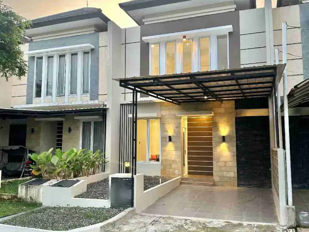 DIJUAL CEPAT RUMAH CLUSTER 2 LT SHM LUAS 100M 3 KAMAR DEKAT STASIUN CILEBUT