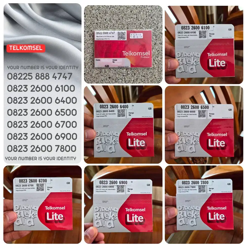 NOMOR CANTIK TELKOMSEL RATUSAN ABC ABC TRIPLE ABAB