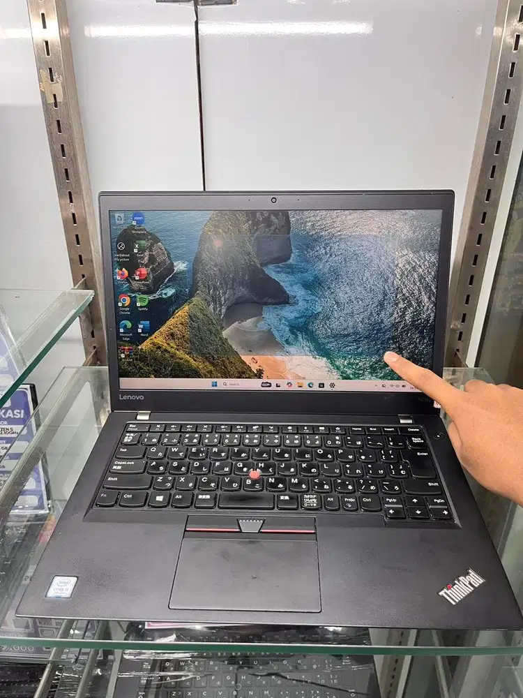 LAPTOP SECOND LENOVO THINKPAD T470S TOUCHSCREEN GRADE A++ ||CREDIT