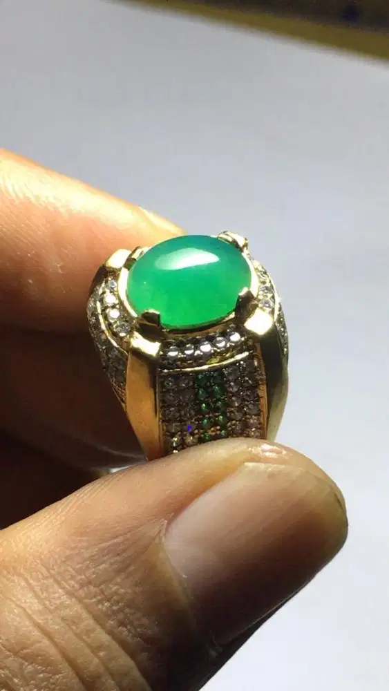 BATU BACAN PALAMEA ASLI NO MINUS KRISTAL NATURAL SIZE KANTORAN IDEAL