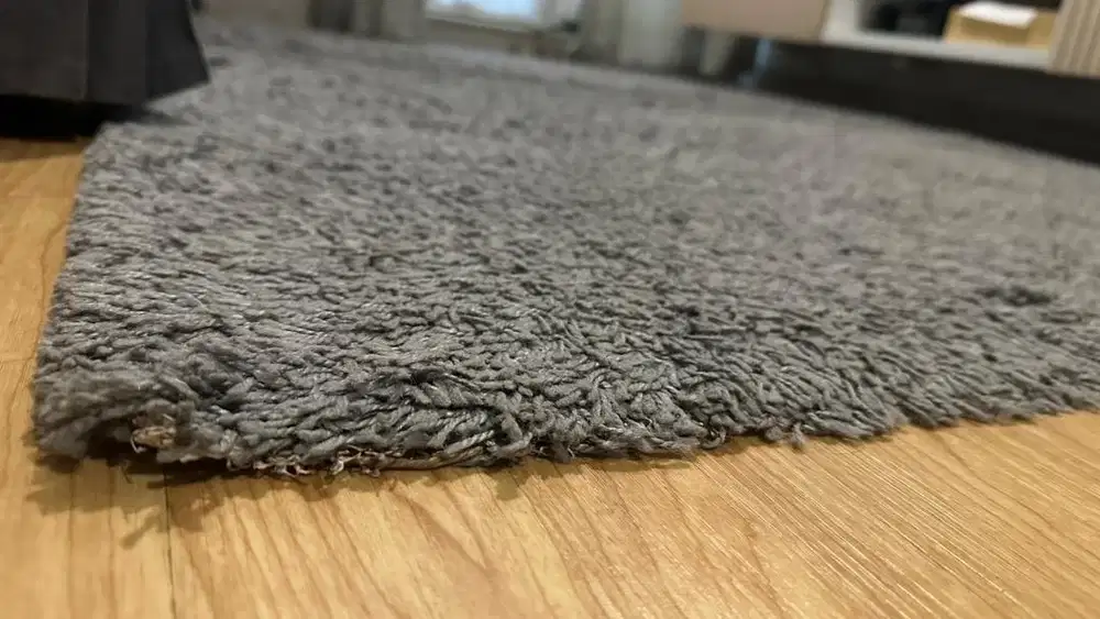Karpet IKEA HAMPEN Abu-abu 160x230 Bekas