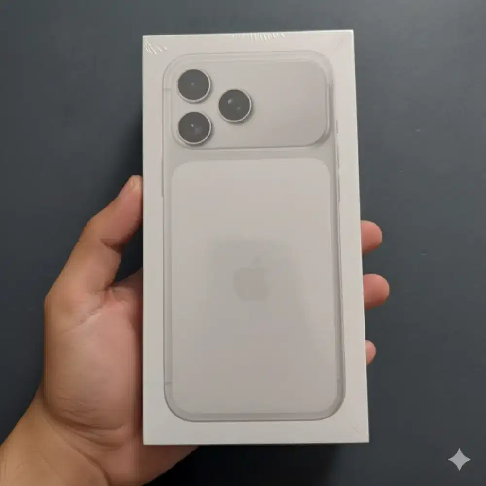 IPHONE 17 PRO MAX 256GB SILVER GARANSI RESMI IBOX
