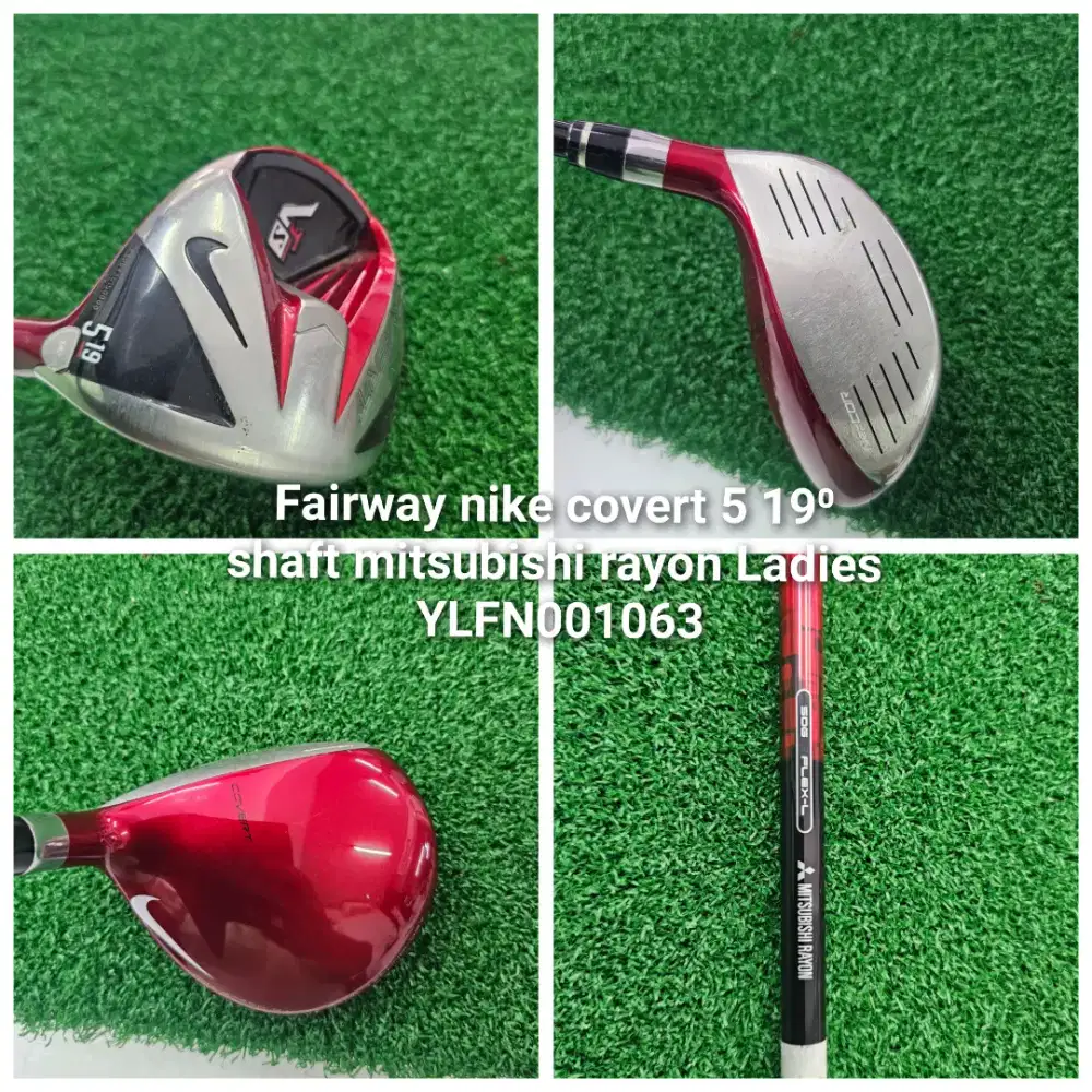 Stik golf Ladies Fairway Nike covert 5 19⁰ / Nike Covert 3 15⁰