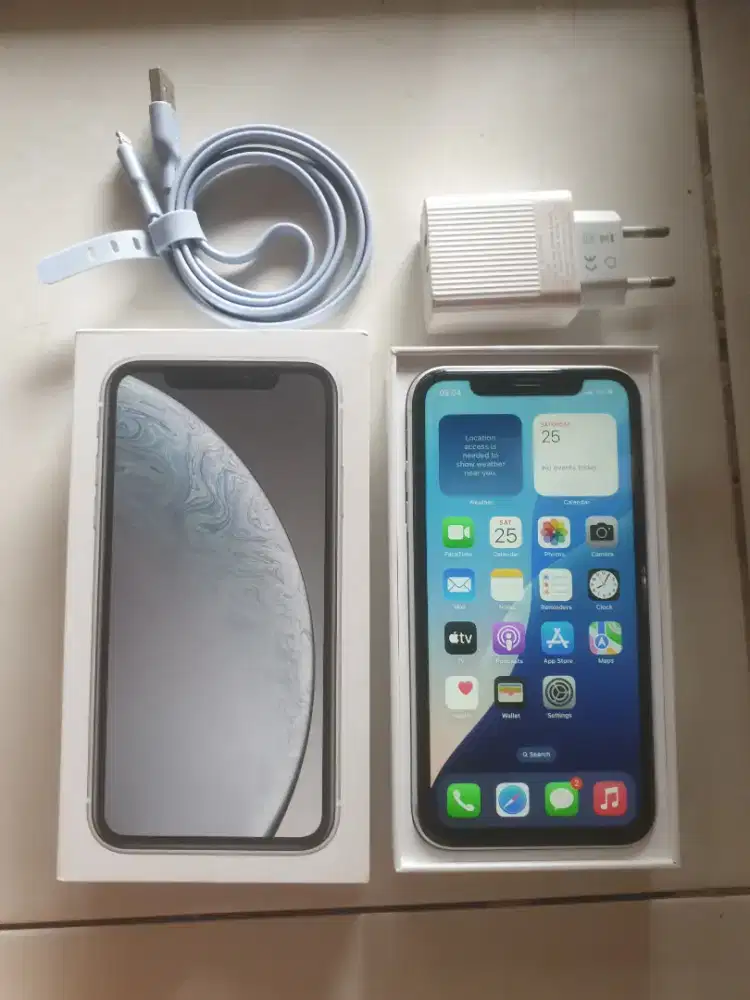 Jual iphone XR mulus lengkap