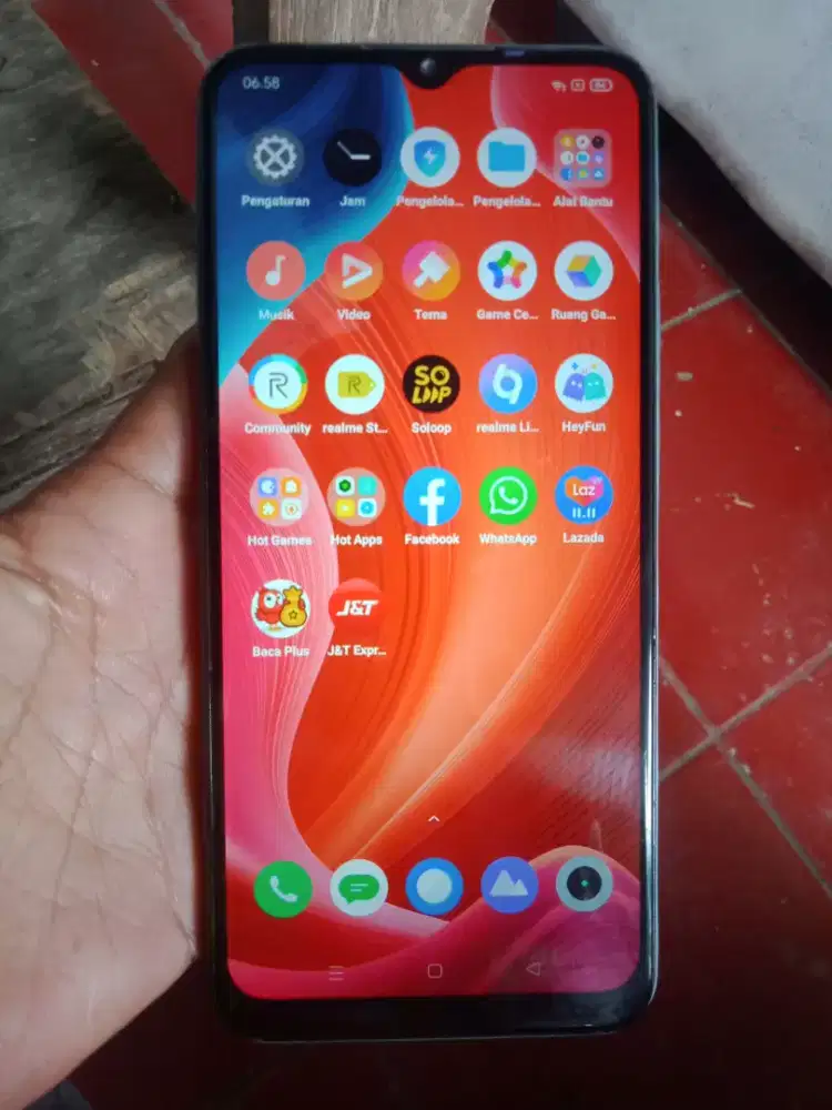 Realme c15 ram 4/64 batangan