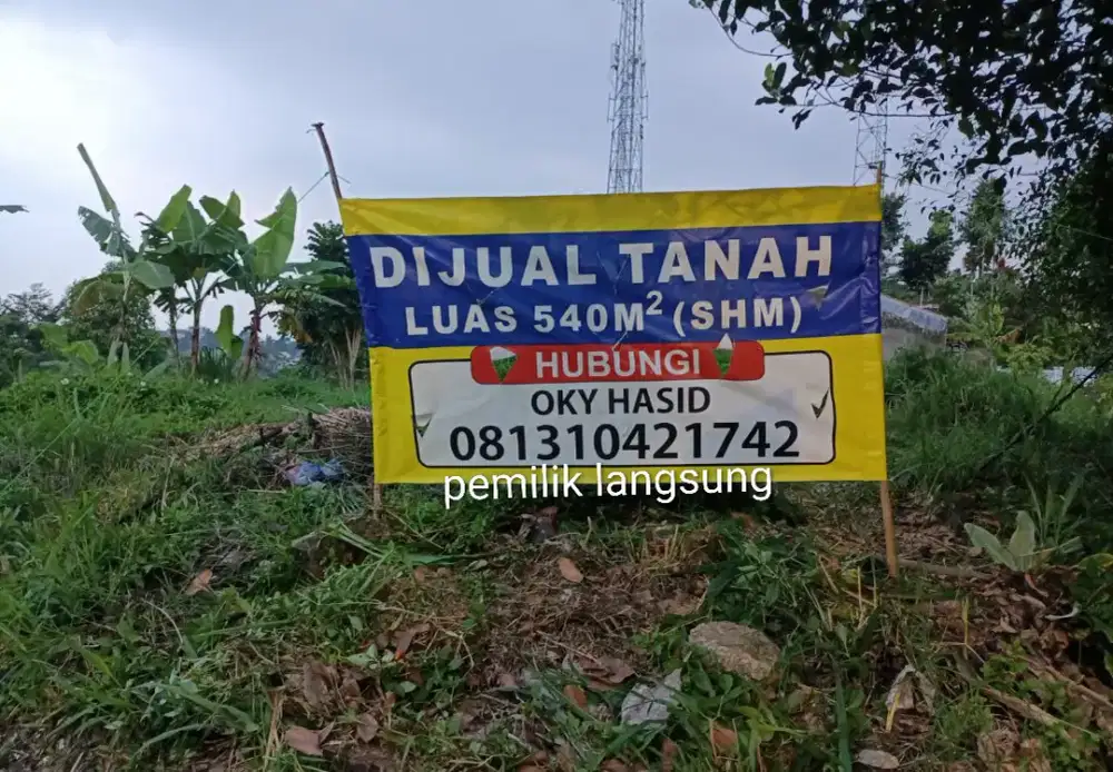 DI JUAL TANAH MURAH / BU 6.500.000/M (NEGO)