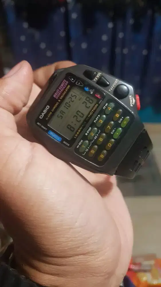 jam tangan casio cmd 40 remot