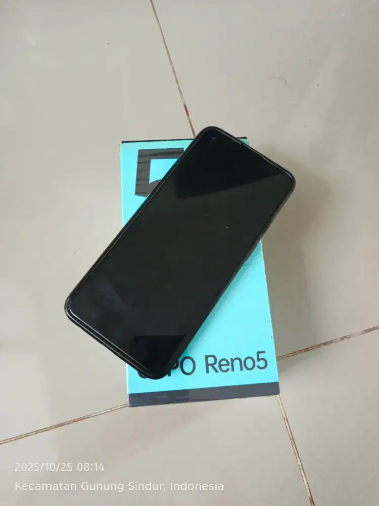 HP Oppo reno 5 8/128 komplit