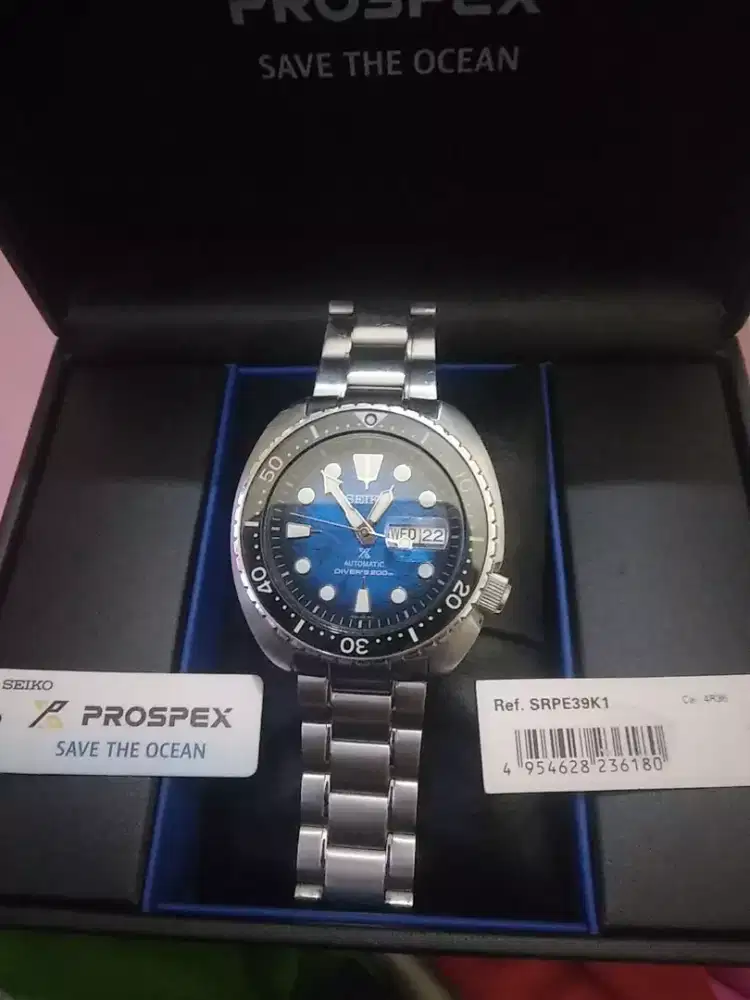 Dijual Jam seiko Prospex King Tuttle Manta Ray spesial Edition.