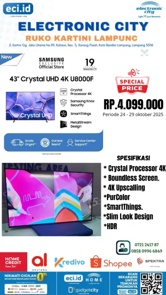 LED SMART TV SAMSUNG