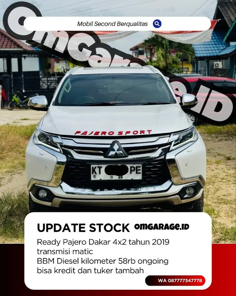 Mitsubishi Pajero Sport Dakar 4x2 2019 Diesel