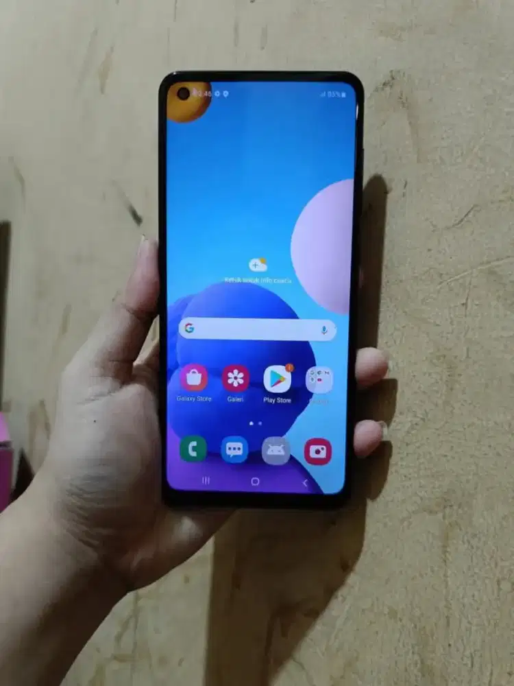 Samsung A21s ram 6/128 Nominus lecet casing Pemakaian wajar Nokendala