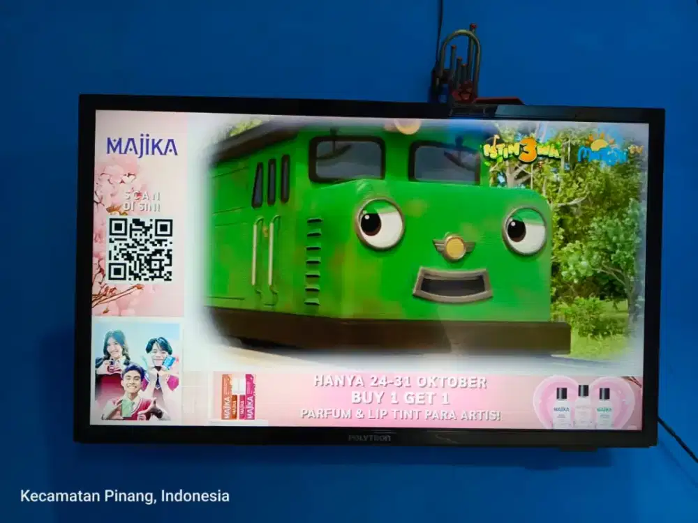 TV POLYTRON 32INC BISA YOUTUBE
