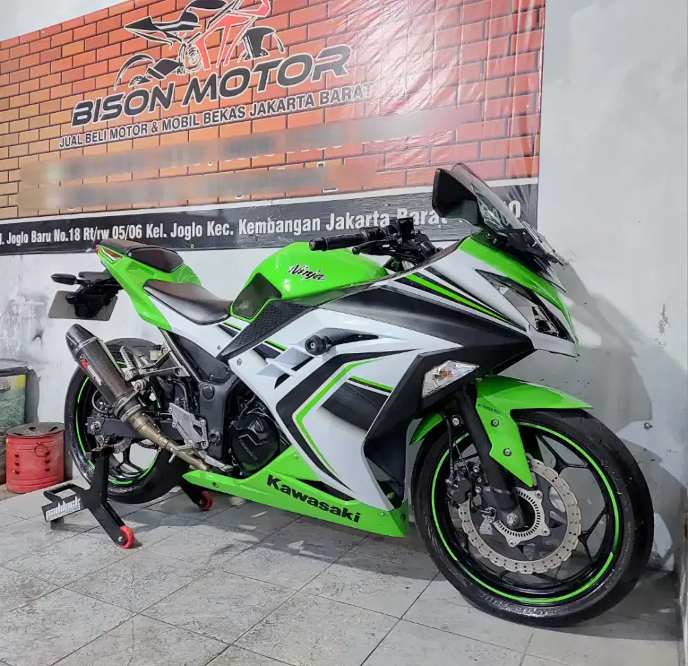 Seperti baru! Km 12rb! KAWASAKI NINJA 250 ABS SE LTD 2017 Pajak ON