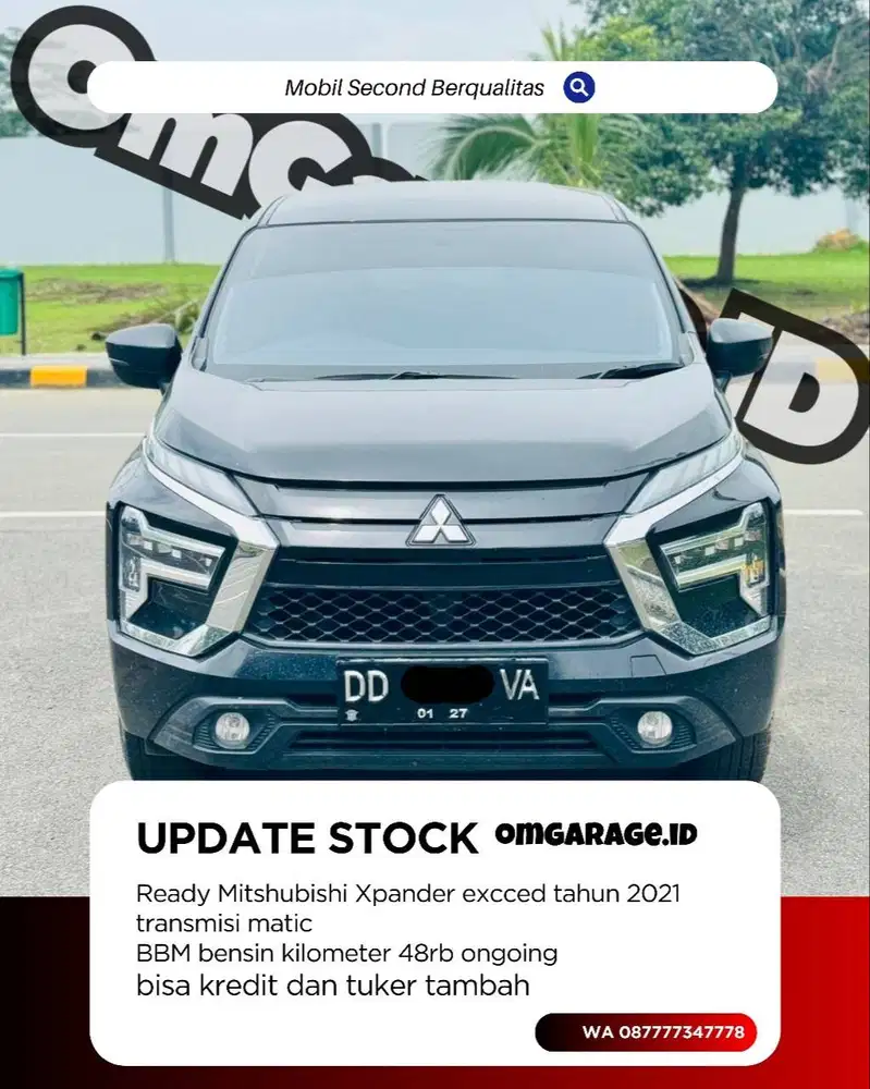 Mitsubishi Xpander Exceed 2021 Matic Bensin