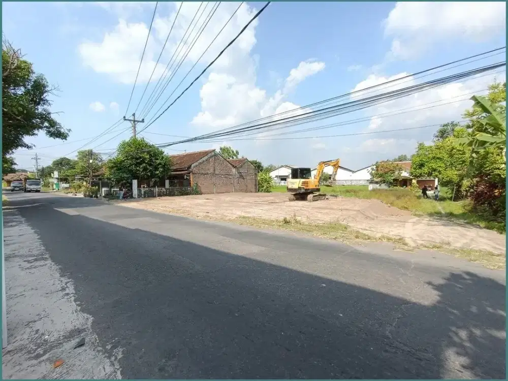 Kapling di Kalitirto Berbah, Tepi Jalan Aspal 3 jt-an
