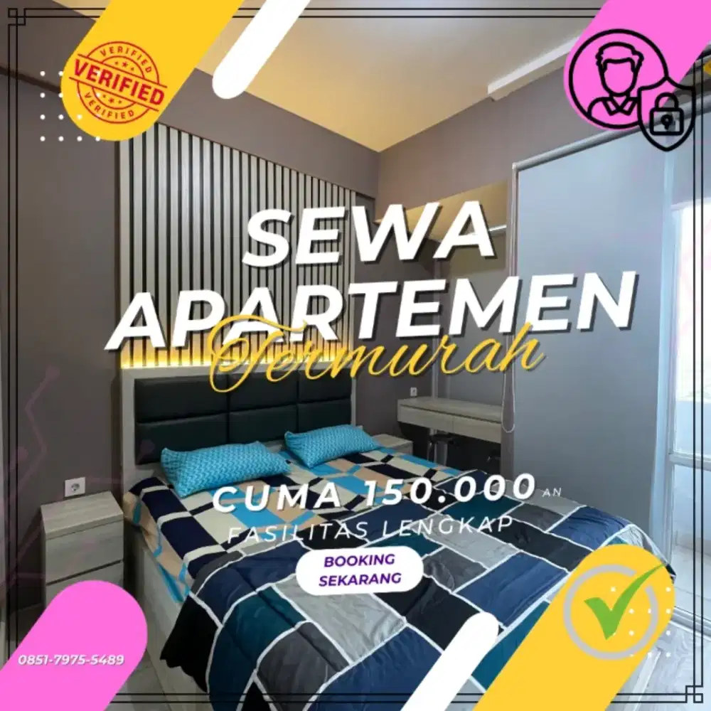 SEWA APARTEMEN BASSURA CITY HARIAN/TRANSIT TERMURAH JAKARTA TIMUR