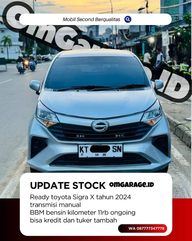 Daihatsu Sigra X 2024 Manual