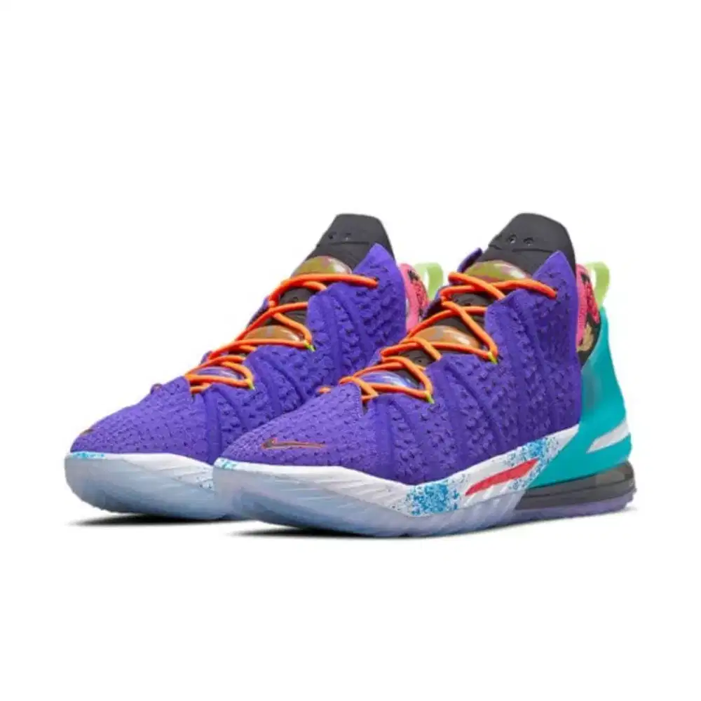 Jual Cepat Sepatu basket Nike Lebron 18 Purple Ori 100%limited Edition