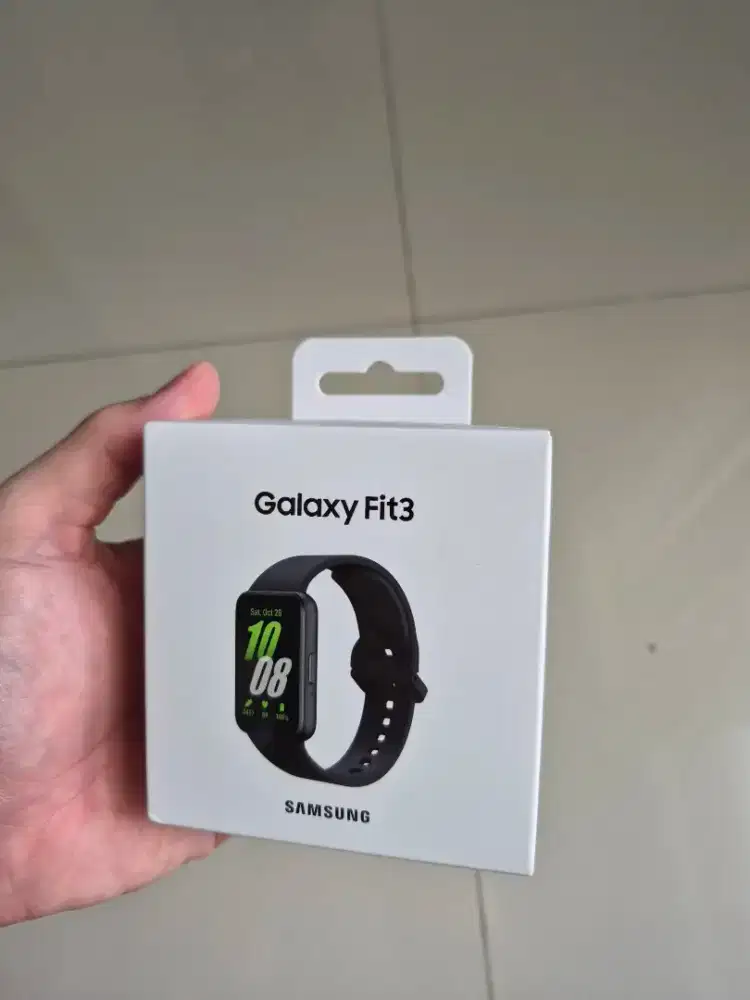 Galaxy fit 3 baru segel warna grey