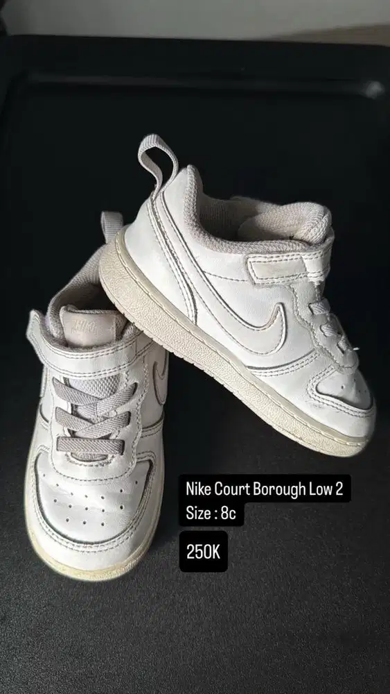 Sepatu anak nike court brough low 2
