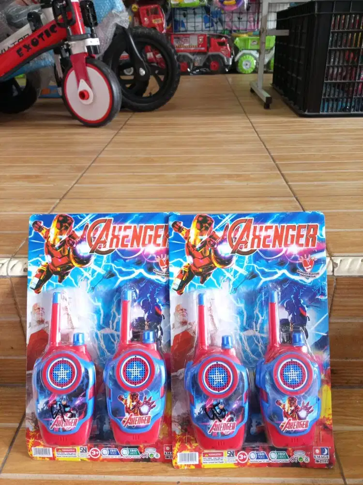 mainan anak walkietalkie