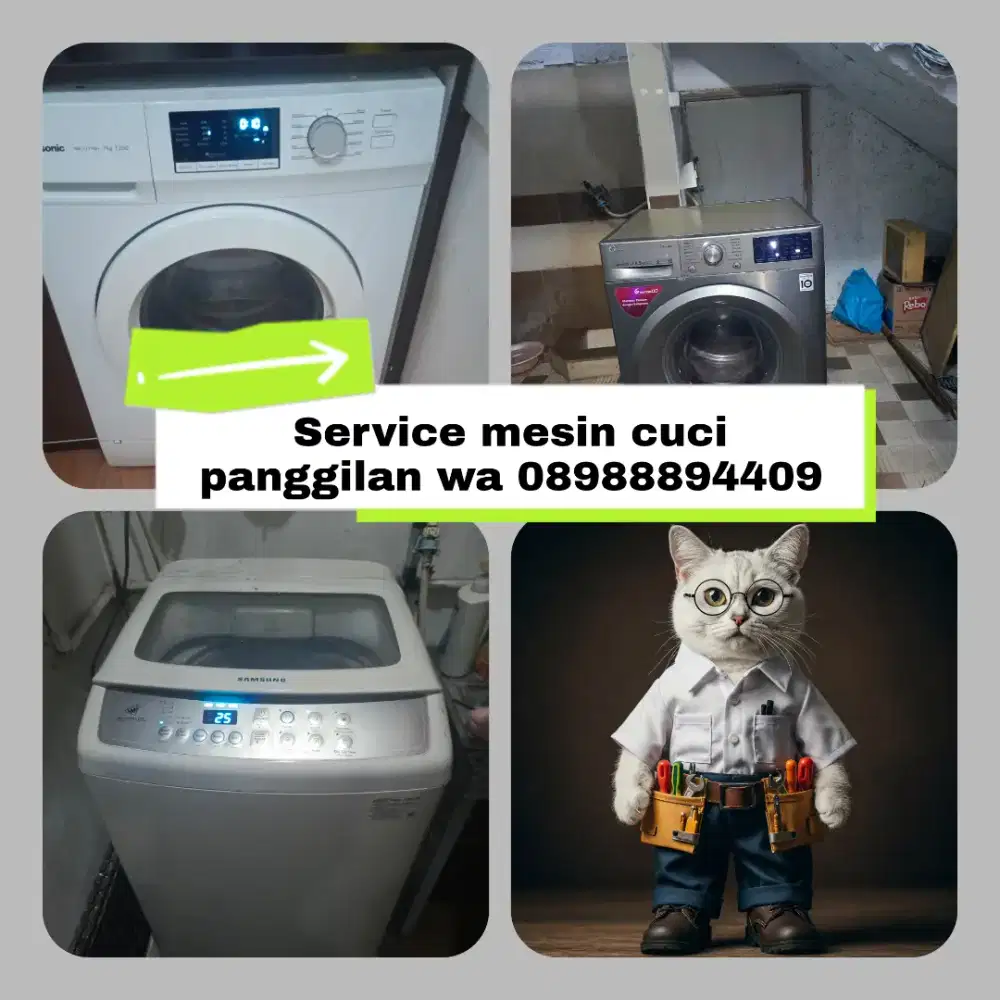 Service panggilan mesin cuci