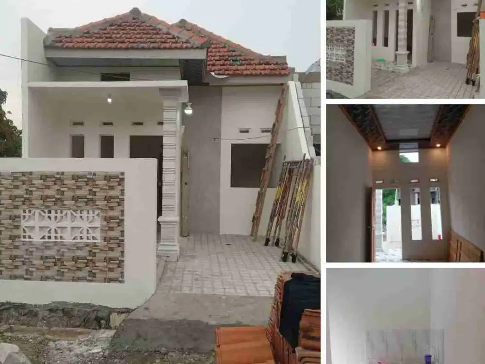 Rumah baru siap huni Masangan kulon Sukodono bisa kredit