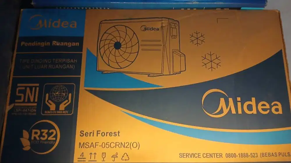 AC Midea setengah pk type MSAF 05CRN2 (O)