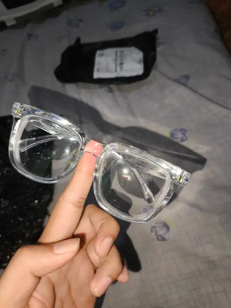 KACAMATA MINUS 5 HITAM DAN PUTIH ADA 2 WARNA