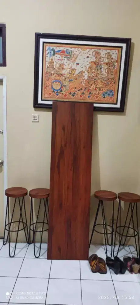 Meja dan kursi bar murah