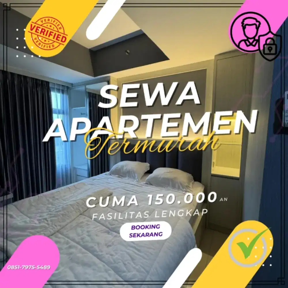 APARTEMEN GREEN PRAMUKA SEWA HARIAN/TRANSIT TERMURAH JAKARTA PUSAT