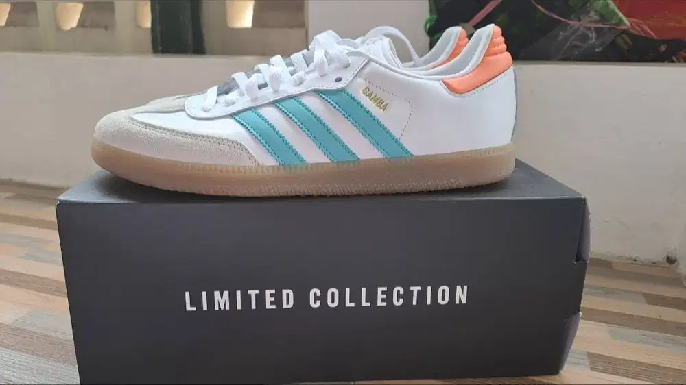 sepatu adidas samba messi spesial edition original (baru)