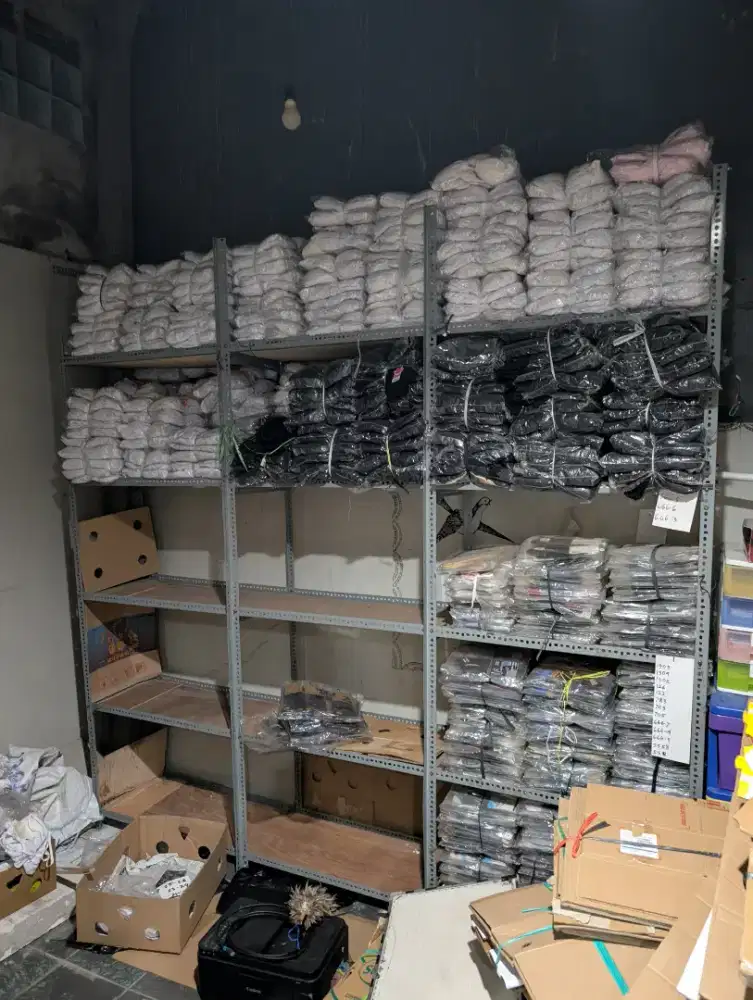 Rak besi siku 5 susun 260 x 260 x 40