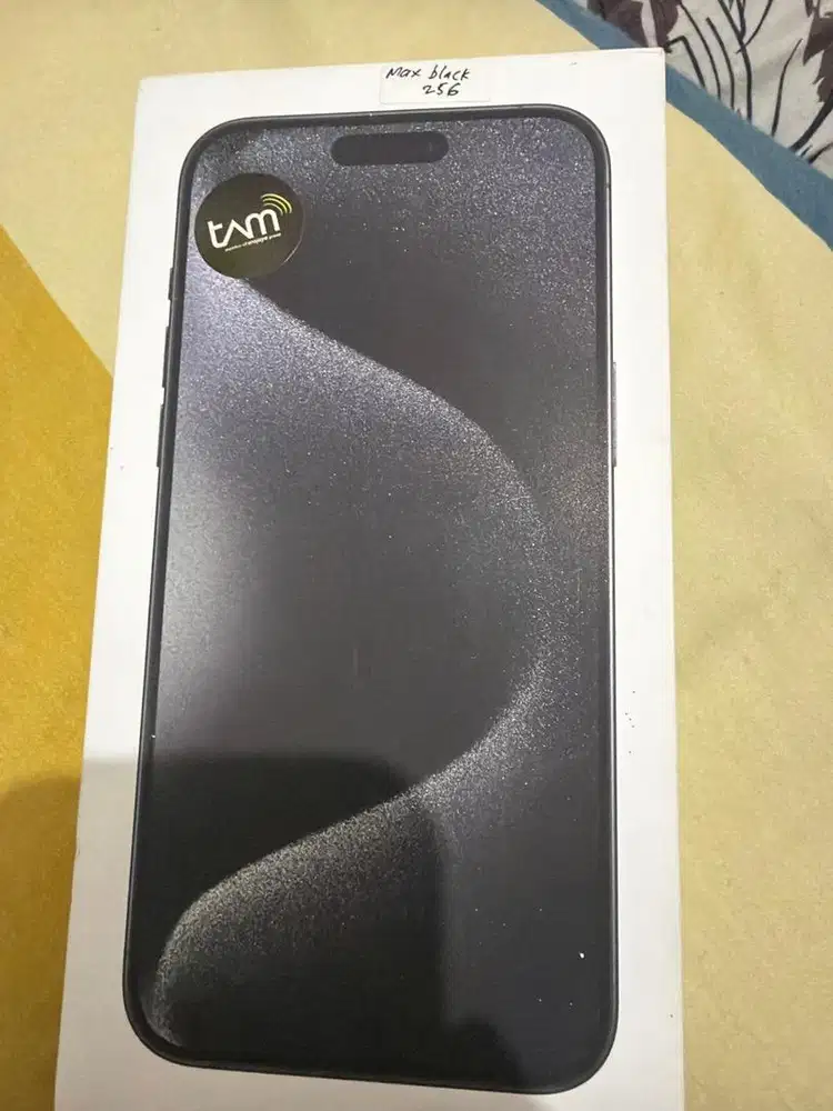 Iphone 15 Pro Max 256 Black