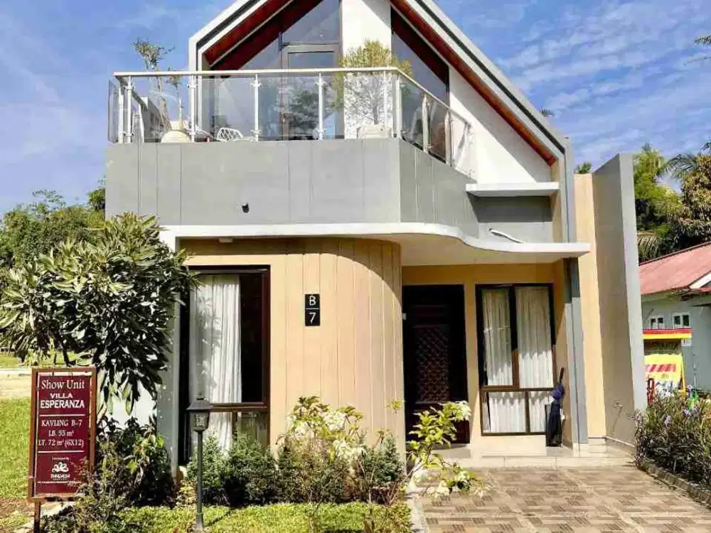 Rumah Desain Cantik Modern Skandinavian Fasilitas Lengkap Di Cibinong Bogor