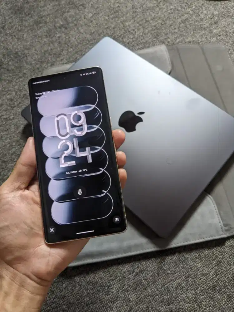 Google Pixel 7 Pro 8/128GB Hazel Imei bebas reset - All sim provider